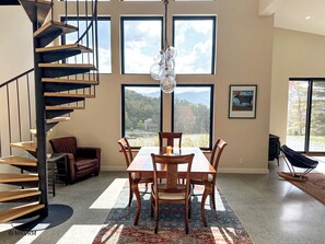 View from kitchen