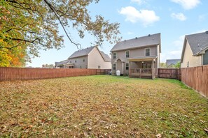 Exterior | Fully-Fenced Backyard