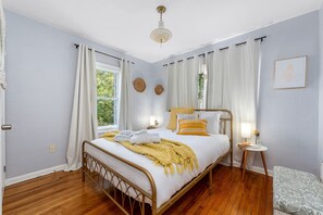 Comfortable queen-size bed