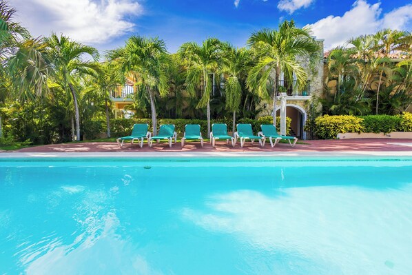 Dive into relaxation with access to clubhouse pools.