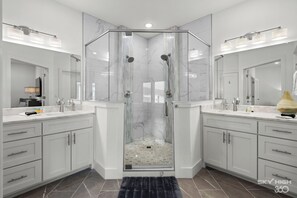 Primary bathroom like you won't believe!