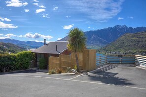 Our home with The Remarkables in the background