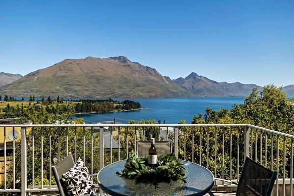 Exceptional views from the patio