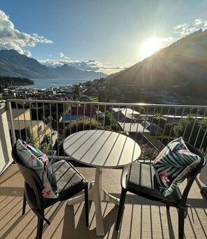 Enjoy the beautiful views from the outdoor area