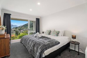 The large master bedroom features a large walk-in closet and a private ensuite bathroom.

The super king size bed can be split apart into two single beds if requested.

There is also a large balcony off the master bedroom for quiet, romantic moments.