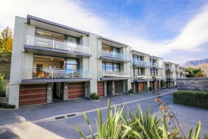 The apartment complex