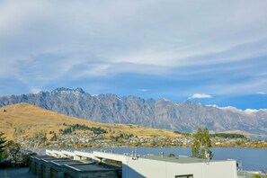 Stunning mountain views from the balcony