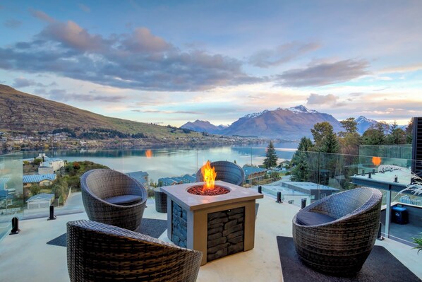 Settle in and delight in the spectacular views from every angle