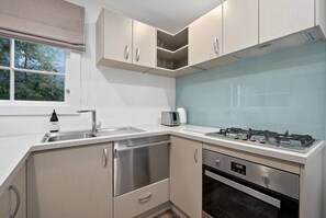 Enjoy the gourmet kitchen.