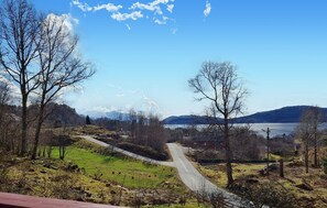 Blick von der Unterkunft