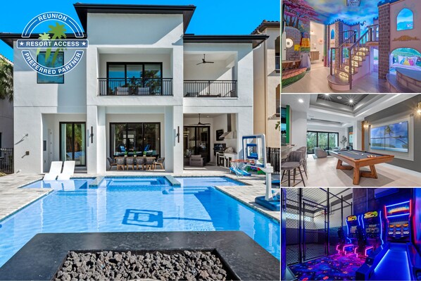 Welcome to the "Luxe Retreat," an expansive, luxurious vacation home located in the heart of Reunion Resort. Photos updated: January 2025