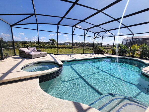 Pool area