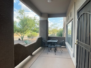 Patio / Mountain Views