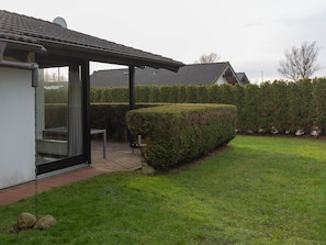 Vom Stellplatz - Weg zur Terrasse