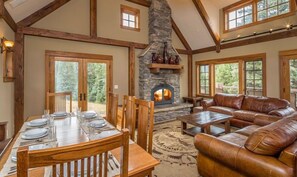 Living Room and Dining Area
