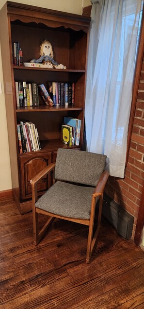 Family room bookcase