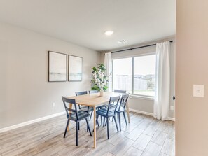 Dining area