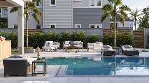 Lounge by the pool on your vacation.