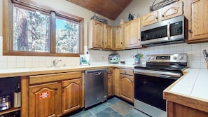Indoors, Kitchen, Microwave, Oven, Sink
