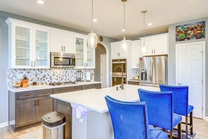Kitchen | 1st Floor | Keurig Coffee Maker | Crockpot | Air Fryer | Spices