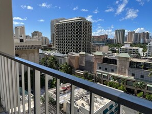 City view with sliver of ocean view
