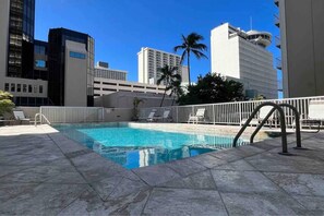 Pool located on the 4th floor.