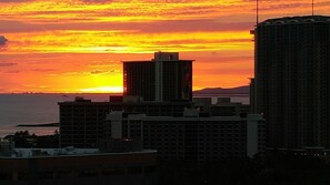Sunset from the lanai!