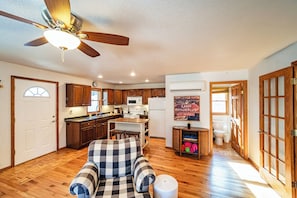 Enjoy the breezy, open layout of the main living areas