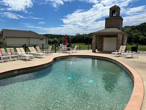 One of two community pools! This one is next to the house