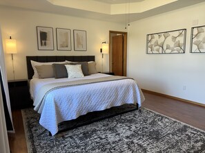 Master Bedroom with TV