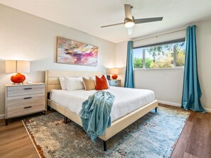 Bedroom #3 with King Bed and attached En-Suite