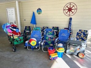 Beach Accessories Included