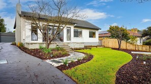 Charming exterior in a quiet neighborhood