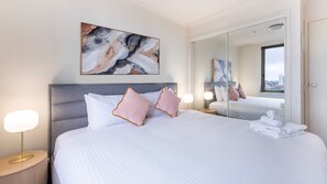 Fresh towels and linens