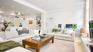 Spacious open-plan living area, perfect for relaxation and entertainment