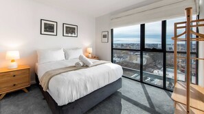 Bedroom 1 with city view
