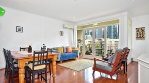 Living and dining area