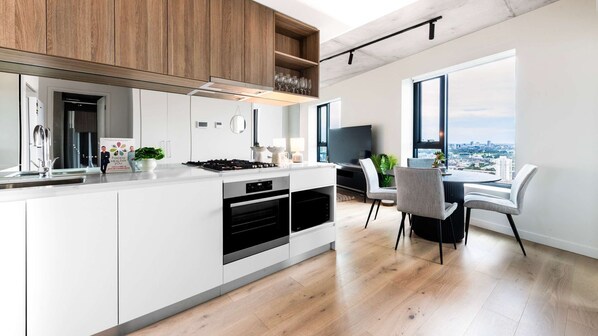 Well-equipped kitchen