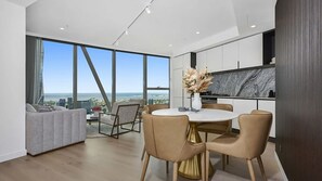 Open-plan dining area