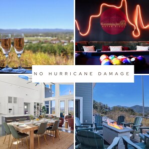Relax on the patio and take in the breathtaking views 