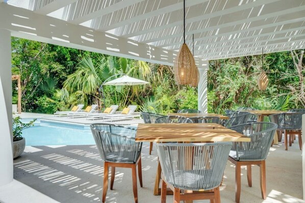 Restaurante al aire libre