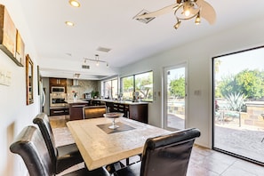 Kitchen | Single-Story House | In-Unit Laundry | Central Heating & A/C