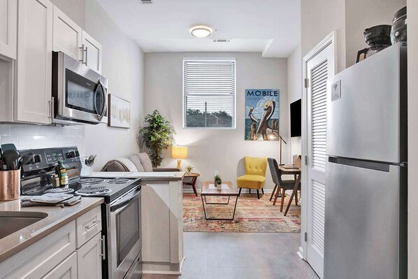 Perfect space for working, relaxing or cooking your favorite meal
