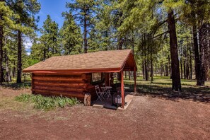 Escape to tranquility—where the beauty of nature meets the cozy charm of this welcoming cabin.