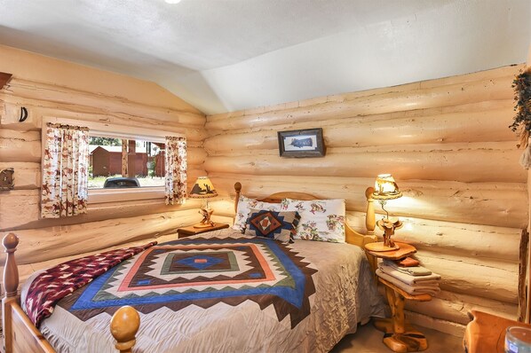PORTER presents... "Roger's Cabin!" Step back in time with this rustic retreat for a true Northern Arizona experience.