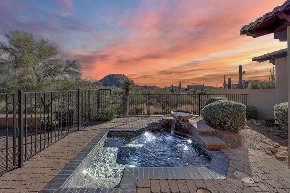 Plunge Pool | Rocks 101 in North Scottsdale, AZ by Luxus Vacation Properties