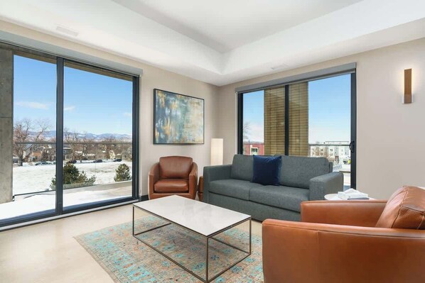 Living Room w/ Mountain Views!