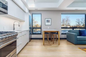 Open Concept Kitchen, Dining, and Living Room