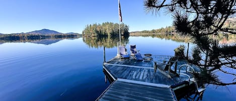 Private dock on Oseetah Lake