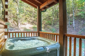Bain à remous extérieur